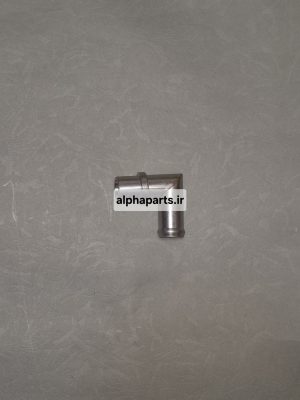 لوله بغل سیلندر جک S5 لوله بغل سیلندر اصلی جک S5 – قطعه فلزی انتقالدهنده آب موتور جک S5 با کیفیت بالا